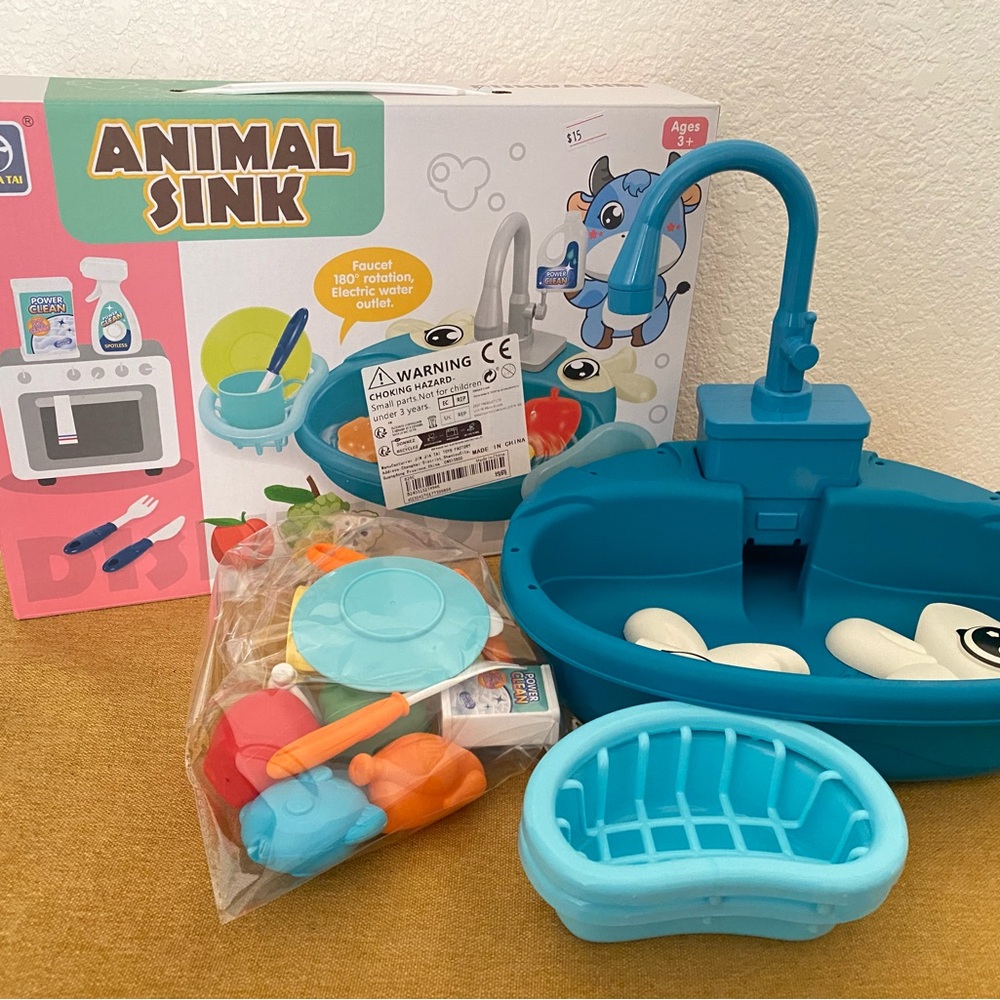 New animal sink set for kids Perfect Gift For Boys And Girls,Holiday Gift Toys
